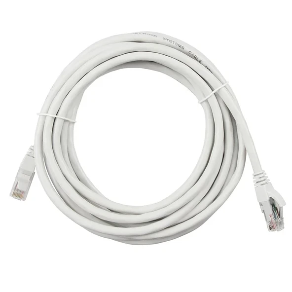 Vcom NP611B-0.5 Cat6 0.5MT Gri Utp Patch Kablo - Resim 2