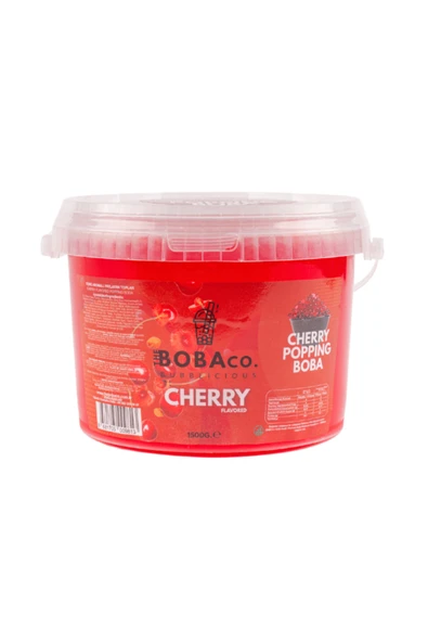 Vişne Aromalı Meyve Topları Bubble Tea 3,4kg ürün görseli 1