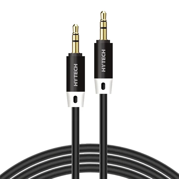 Hytech Hyx70 1M 3.5Mm Stereo Ses Kablosu,Siyah ürün görseli 1