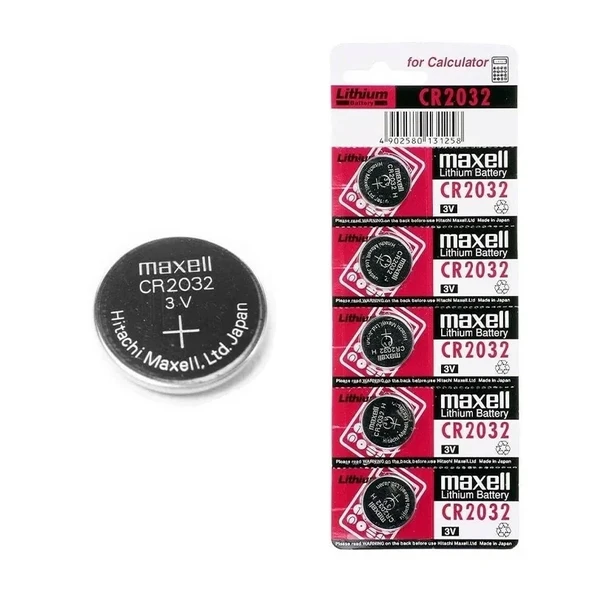 Maxell CR2032 Pil 5'li Düğme Pil ürün görseli 1