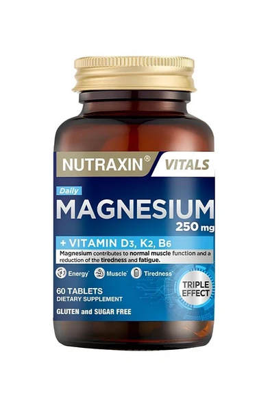 Nutraxin Magnesium Daily 60 Tablet ürün görseli 1