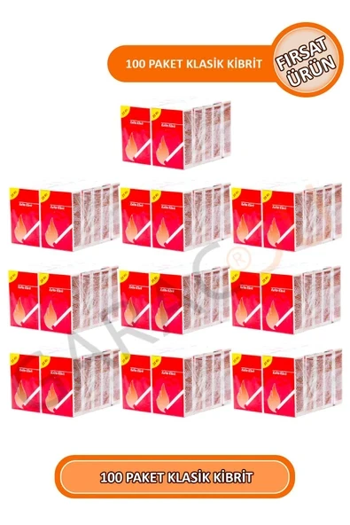 Kav Kibrit - 100'lü Paket ürün görseli 1
