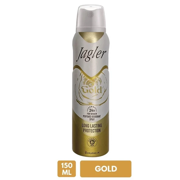 JAGLER Gold Kadın Deodorant (150 ml) ürün görseli 1