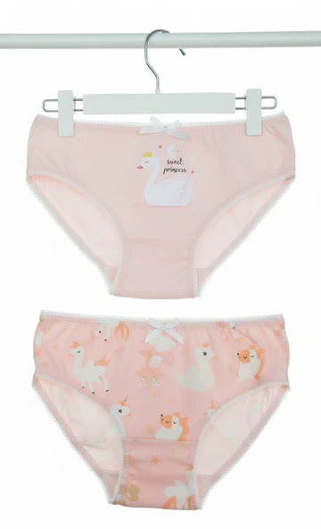 Kız Çocuk Ördek 2'li Slip ELM-S03 ürün görseli 1