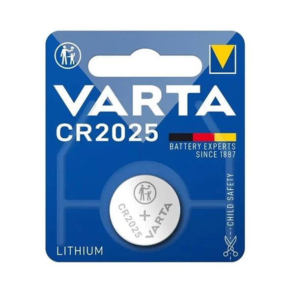 Varta 6025 Professional Cr2025 Lithium Hafıza Pili ürün görseli 1