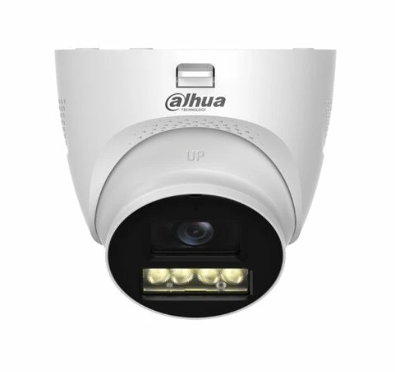 Dahua HAC-HDW1200TQ-IL-T-0280B-DIP - 2MP Smart Dual Light HDCVI Two-way Talk Fixed-focal Eyeball Kamera ürün görseli 1