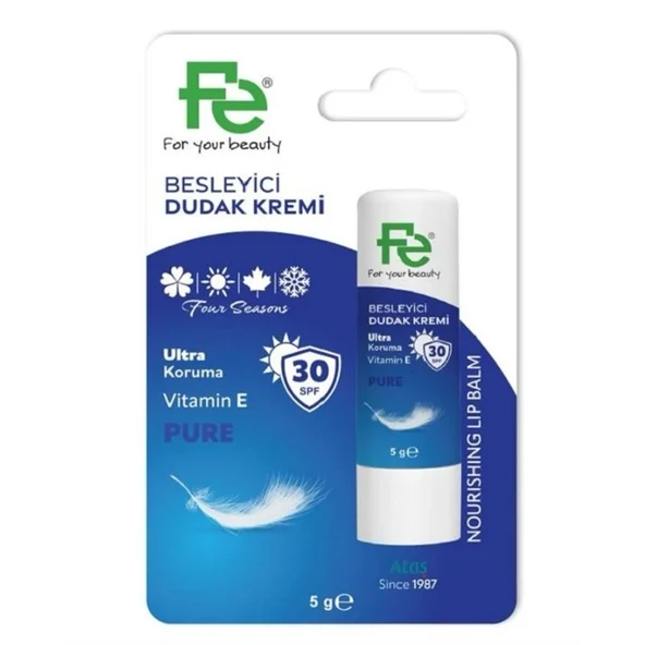 Fe Besleyici Dudak Kremi SPF30 Pure 5gr ürün görseli 1
