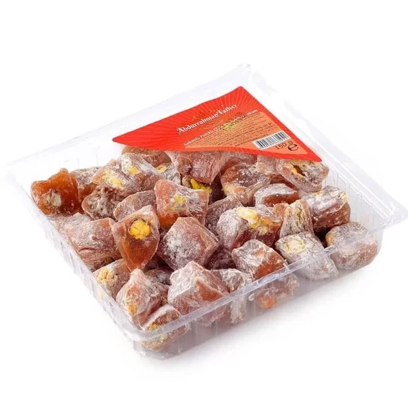 Abdurrahman Tatlıcı Antep Fıstıklı Çifte Kavrulmuş Lokum 150 Gr ürün görseli 1
