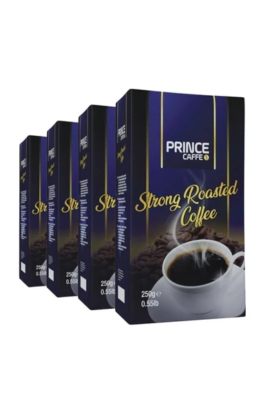 Caffe Strong Roasted Filtre Kahve 4 X 250 Gr (1 Kg) ürün görseli 1