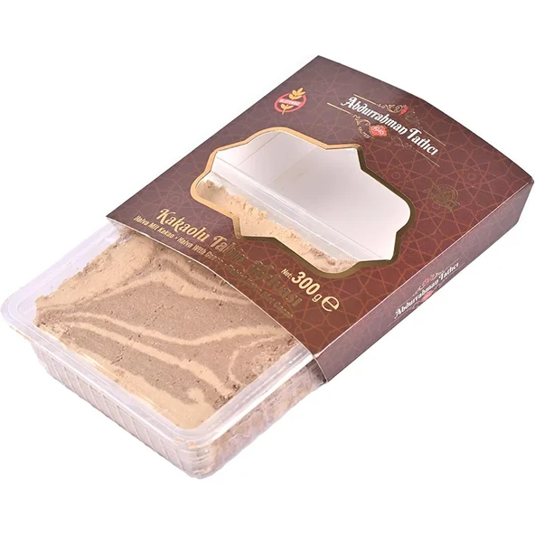 Abdurrahman Tatlıcı Tahin Helvası Kakaolu 300g ürün görseli 1