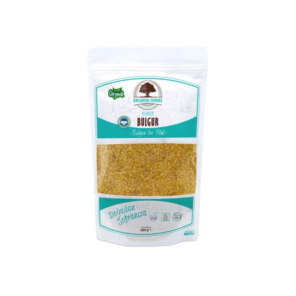 Organik Pilavlık Bulgur 1kg ürün görseli 1
