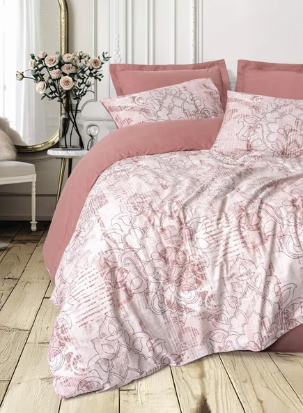 Cotton Box Dual Çift Kişilik Nevresim Takımı Livara Gülkurusu ürün görseli 1