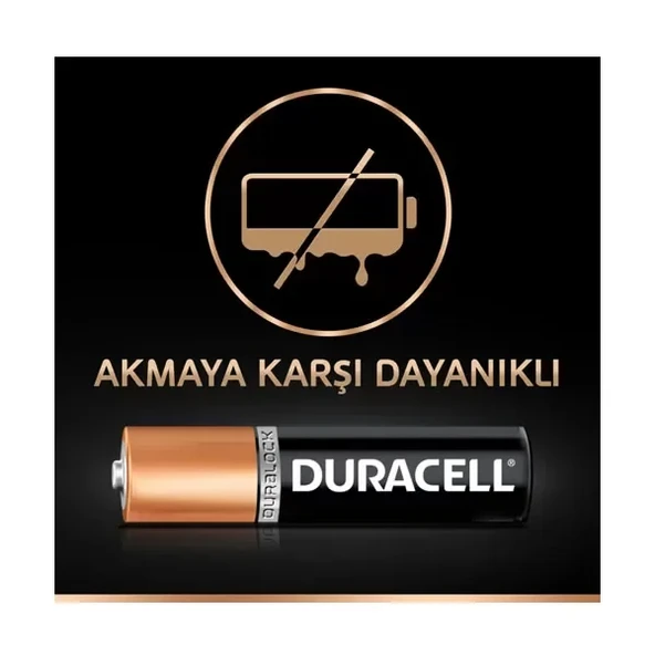Duracell Basic Aaa Piller Lr6Mn1500 - Resim 4