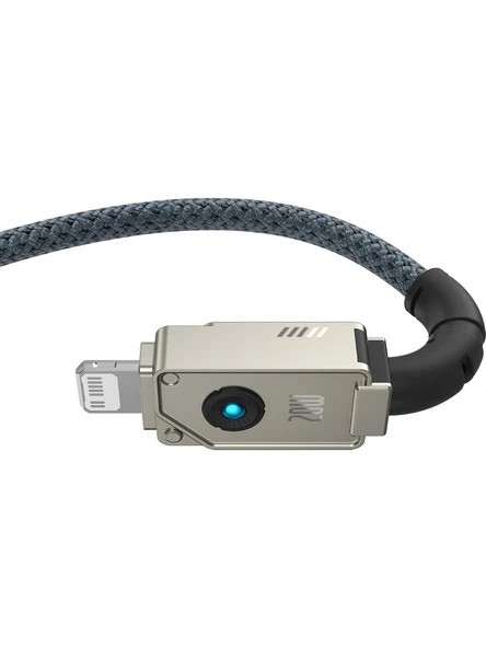 Baseus UNBREAKABLE 20W 100 CM TYPE-C TO LIGHTNING ŞARJ KABLOSU - Resim 3