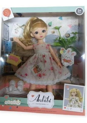 Anbibi Bebek Beyaz Elbiseli - Resim 3