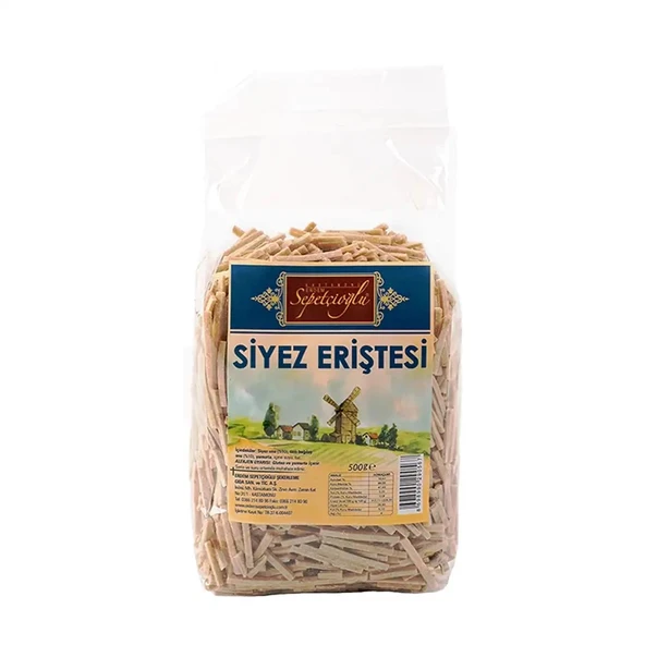 Sepetçioğlu Kastamonu Siyez Eriştesi 500G ürün görseli 1