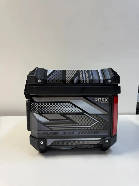 PTTAVM: REXX 60 LİTRE ABS MOTOSİKLET ARKA ÇANTA - 14-RENKLİ