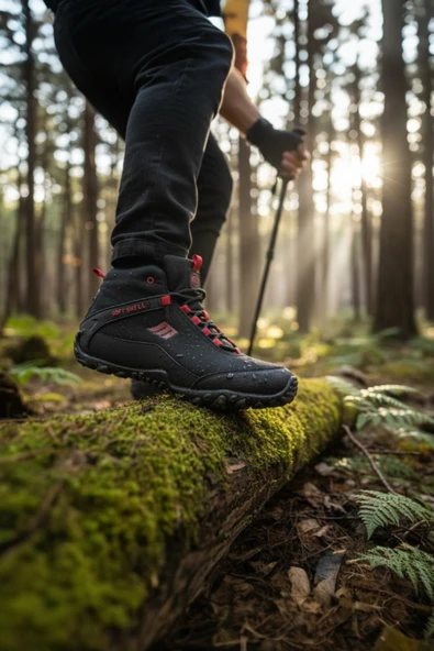 Enoch Erkek Termal Soft Shell Su Geçirmez Outdoor Trekking ve Doğa Botu ürün görseli 1