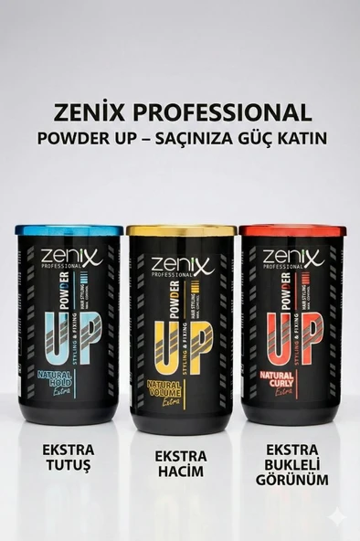 PTTAVM: Zenix Natural Ekstra Hacimlendirici Styling Up Toz Wax 20 Gr