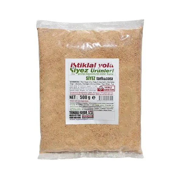 istiklal Kastamonu Sepetçioğlu Siyez Tarhanası 500 G ürün görseli 1
