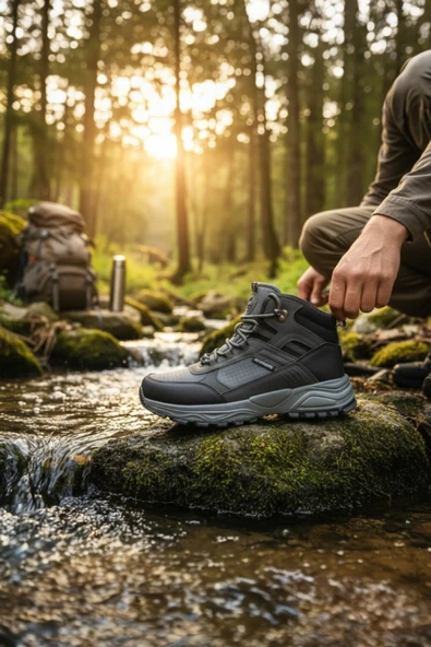 Enoch Erkek Waterproof Outdoor Trekking ve Doğa Yürüyüş Botu ürün görseli 1