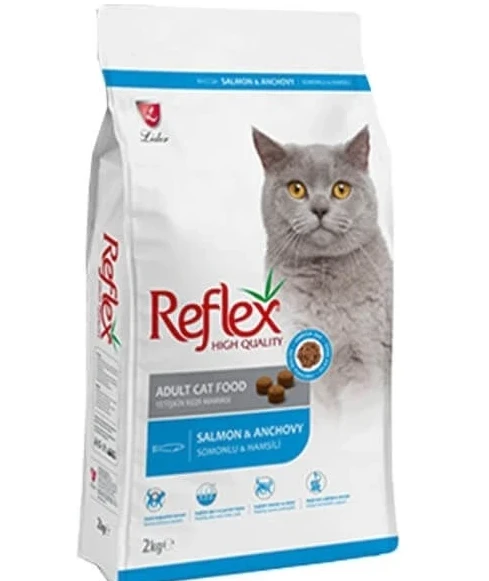 Reflex Adult Somon ve Hamsili Yetişkin Kedi Maması 2 Kg ürün görseli 1