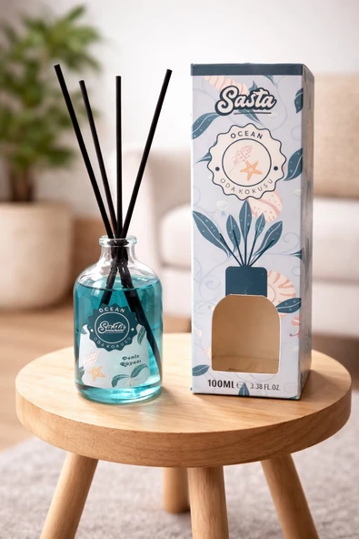 Bambu Koku Ocean – Deniz Rüyası Reed Diffuser  Evinizde Ferahlığın En Saf Hali ürün görseli 1