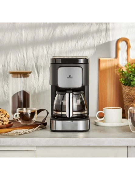 Karaca Coffee Brew Inox 2 in 1 Aroma Özellikli Filtre Kahve ve Çay Demleme Makinesi ürün görseli 1