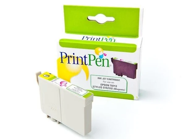 PRINTPEN EPSON T0713 Kırmızı Mürekkep Kartuş (13,5ml) ürün görseli 1