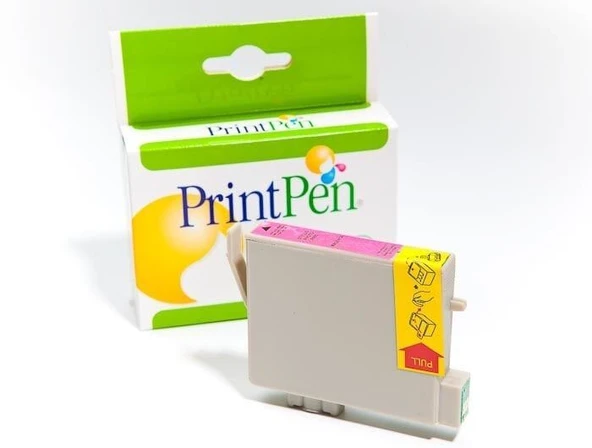 PRINTPEN EPSON T0543 Kırmızı Mürekkep Kartuş (20,0 ml.) ürün görseli 1