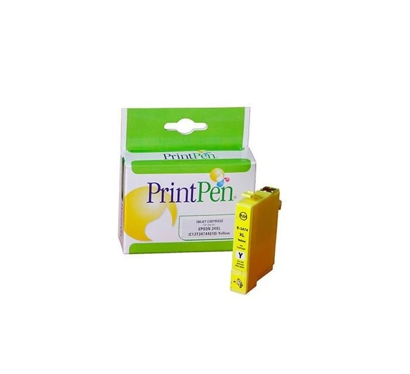PRINTPEN EPSON 34XL (C13T34744010) Sarı Mürekkep Kartuş  (10.8ml) ürün görseli 1