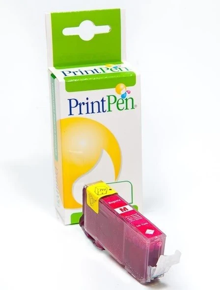 PRINTPEN CANON CLI-521M Kırmızı Mürekkep Kartuş (10,5ml.) ürün görseli 1