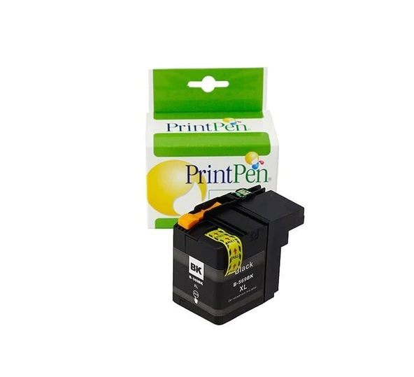 PRINTPEN BROTHER LC569XLBK Siyah Mürekkep Kartuş Yüksek Kapasite (58,0ml.) ürün görseli 1