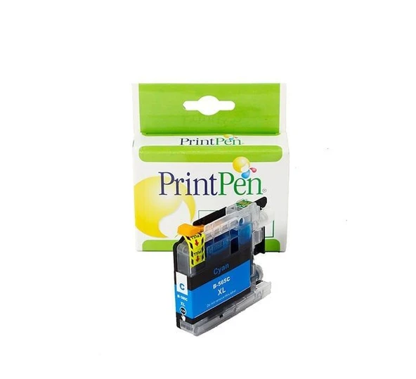 PRINTPEN BROTHER LC565XLC Mavi Mürekkep Kartuş Yüksek Kapasite (13,0ml.) ürün görseli 1