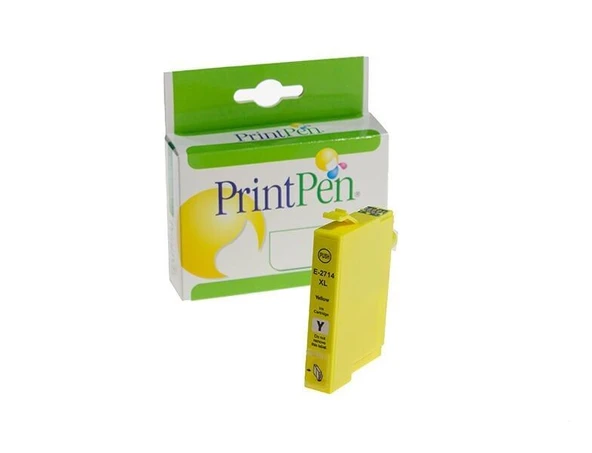 PRINTPEN EPSON T27XL (C13T27144012) Sarı Mürekkep Kartuş Yüksek Kapasite (18,2ml) ürün görseli 1