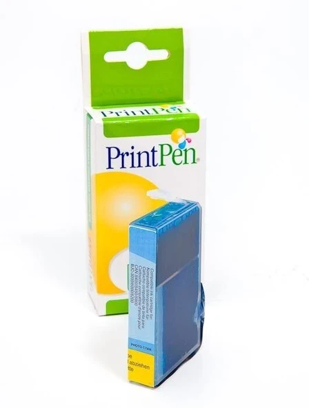 PRINTPEN CANON BCI-3e,BCI-5,BCI-6 Photo Cyan Mürekkep Kartuş (14,0 ml.) ürün görseli 1