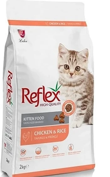 Reflex Kitten Tavuklu Yavru Kedi Maması 2 kg ürün görseli 1
