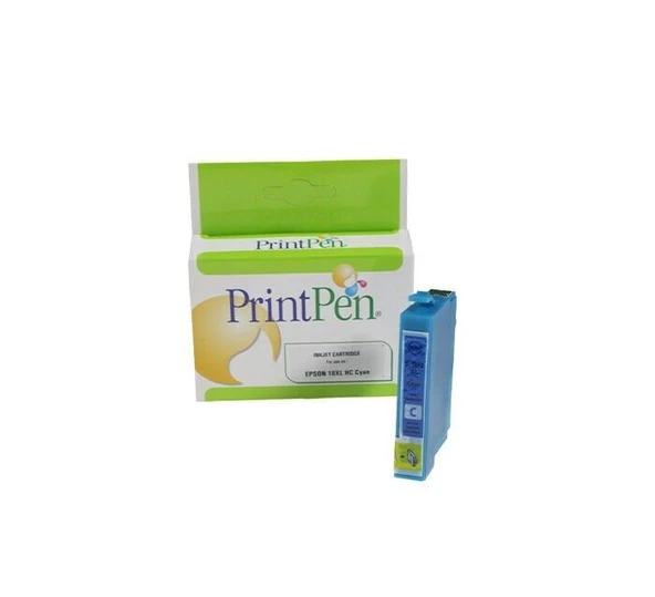 PRINTPEN EPSON T18XL (C13T18124012) Mavi Mürekkep Kartuş Yüksek Kapasite (13,5ml) ürün görseli 1