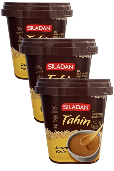Sıladan Taş Değirmende Öğütülmüş %100 Susam Tahin 1 kg x 3 Adet ürün görseli 1