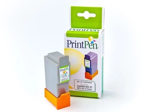 PRINTPEN CANON BCI-21,BCI-24 Renkli Mürekkep Kartuş ürün görseli 1