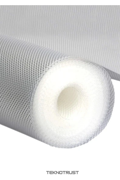 Mutfak Kaydırmaz Şeffaf Raflık Kaymaz Dolap Içi Çekmece Örtüsü Pvc 45x300 Cm Koruyucu Eva Kalın ürün görseli 1