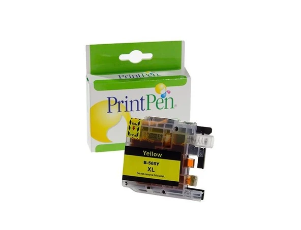 PRINTPEN BROTHER LC565XLY Sarı Mürekkep Kartuş Yüksek Kapasite (13,0ml.) ürün görseli 1