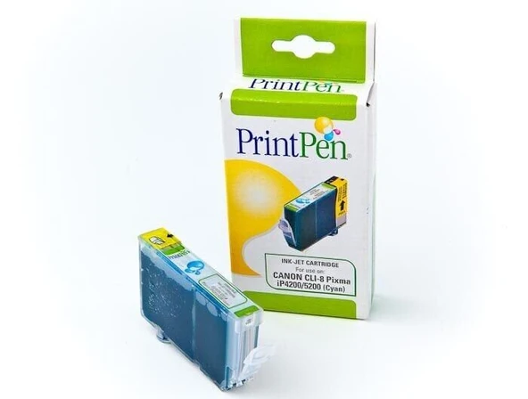 PRINTPEN CANON CLI-8 Photo Cyan (14,5ml.) ürün görseli 1
