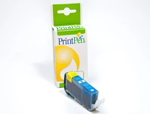 PRINTPEN CANON CLI-521C Mavi Mürekkep Kartuş (10,5ml.) ürün görseli 1