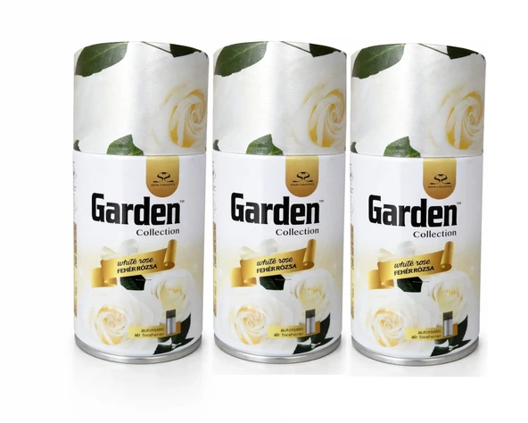 Garden Oda Kokusu Hava Temizleyici Beyaz Gül Kır Bahçesi Oda Spreyi 260 ml x 3 Adet ürün görseli 1