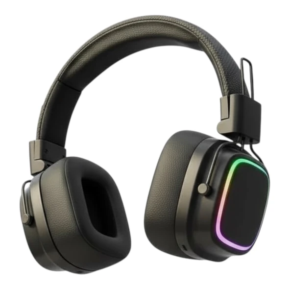Nettech NT-BTH31 RGB Kulak Üstü Kablosuz Bluetooth Kulaklık ürün görseli 1