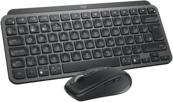 Logitech Mx Keys Mini Combo 920-011063 TKL Kablosuz Klavye Mouse Seti - Resim 2