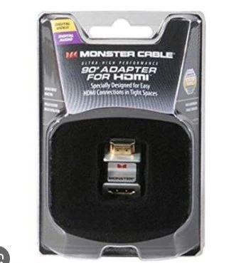 Monster Cable 90 Degree Adapter for Hdmi - Resim 2