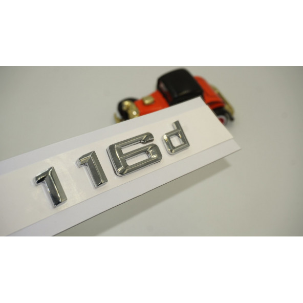 Bmw 116d Bagaj Krom Metal 3M 3D Yazı Logo ürün görseli 1