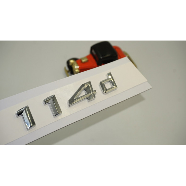 Bmw 114d Bagaj Krom Metal 3M 3D Yazı Logo ürün görseli 1